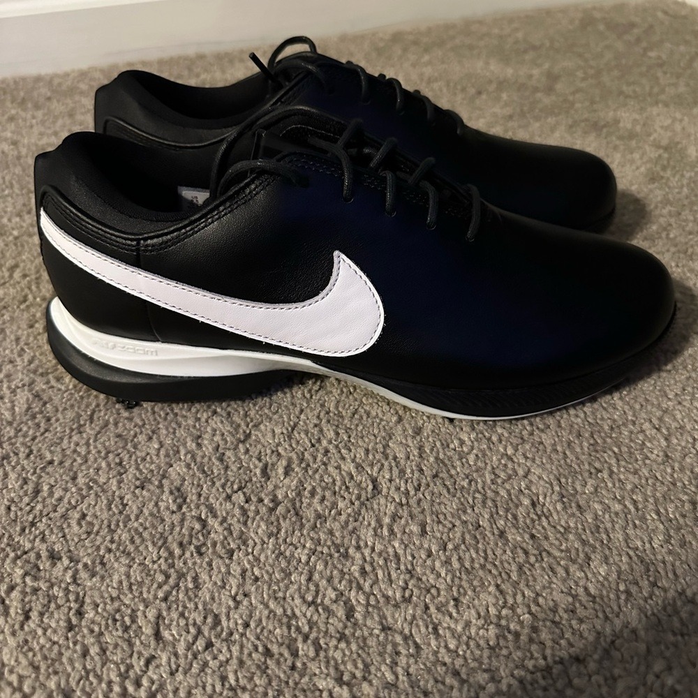 Nike Air Zoom Victory Tour 2 Golf Shoes Black White DJ6569-001 Men's Size 9.5